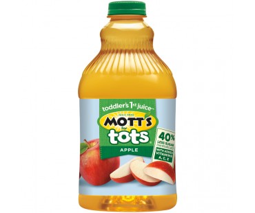 Mott's For Tots Apple Juice 64 Fl Oz Bottle
