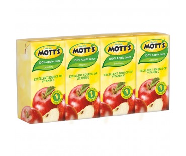 Mott's Original Apple 100% Juice 16.9 Fl Oz Pack