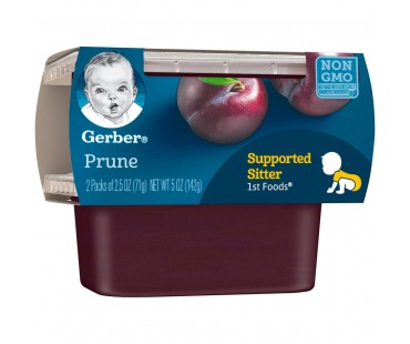 Gerber 1st Foods Prunes Baby Food 5 Oz Sleeve