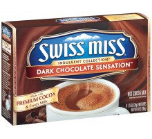 Swiss Miss Dark Chocolate Sensation 1.25 Oz Hot Cocoa Mix 8 Ct Box