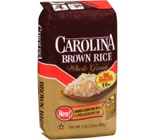 Carolina Whole Grain Rice 16 Oz Stand Up Bag