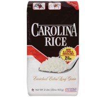 Carolina Enriched Extra Long Grain Rice 2 Lb Stand Up Bag