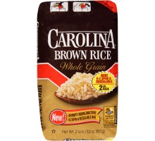 Carolina Whole Grain Brown Rice 2 Lb Stand Up Bag