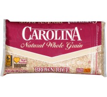 Carolina Natural Whole Grain Brown Rice 80 Oz Bag