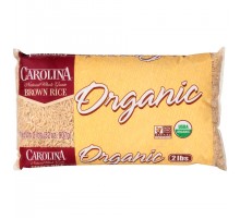 Carolina Organic Natural Whole Grain Brown Rice 2 Lb Bag