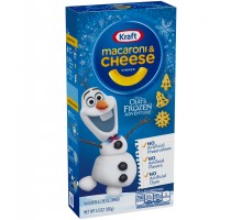 Kraft Dinners Disney Olaf's Frozen Adventure Shapes Macaroni & Cheese Dinner 5.5 Oz Box