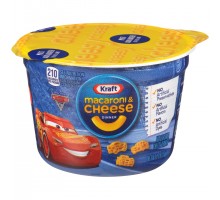 Kraft Dinners Disney/Pixar Cars Shapes Macaroni & Cheese Dinner 1.9 Oz Microcup