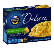 Kraft Dinners Deluxe Cheddar Broccoli Macaroni & Cheese Dinner 11.6 Oz Box