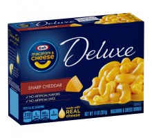 Kraft Dinners Deluxe Sharp Cheddar Macaroni & Cheese Dinner 14 Oz Box