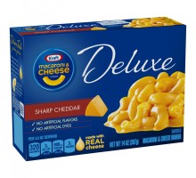 Kraft Dinners Deluxe Sharp Cheddar Macaroni & Cheese Dinner 14 Oz Box