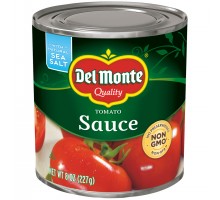 Del Monte Tomato Sauce 8 Oz Can