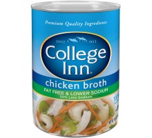 College Inn Fat Free & Lower Sodium Chicken Broth 14.5 Oz Can