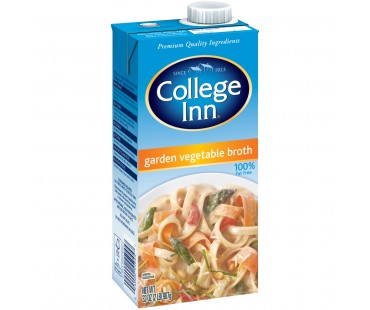 College Inn Garden Vegetable Broth 32 Oz Carton