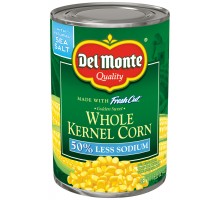 Del Monte Fresh Cut Golden Sweet Whole Kernel Corn 15.25 Oz Pull-Top Can