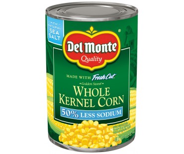Del Monte Fresh Cut Golden Sweet Whole Kernel Corn 15.25 Oz Can