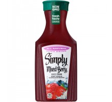 Simply Mixed Berry Juice Drink 59 Fl Oz Plastic Carafe