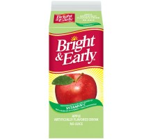 Bright & Early Apple Flavored Drink 59 Oz Carton