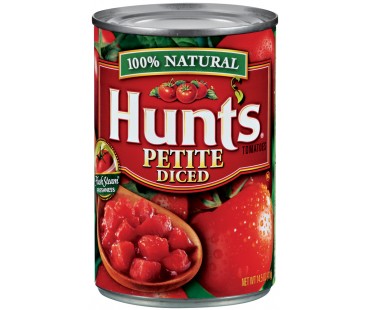 Hunt's Petite Diced Tomatoes 14.5 Oz Can