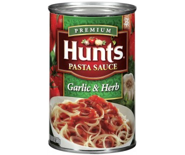 Hunt's Garlic & Herb Pasta Sauce 24 Oz Can