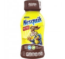 Nestle Nesquik Chocolate 1% Lowfat Milk 8 Fl Oz Plastic Bottle