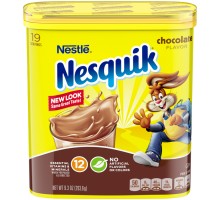 Nestle Nesquik Chocolate Flavored Milk Powder 9.3 Oz Canister