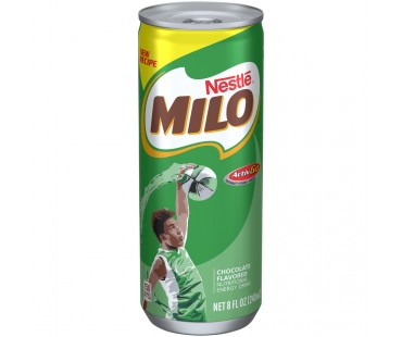 Milo Chocolate Flavored Drink Mix 8 Fl Oz Can