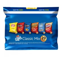Frito Lay 2Go Classic Mix Lay's, Doritos, Cheetos, Sun Chips & Fritos Snack Variety Bag