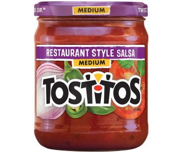 Tostitos Restaurant Style Salsa Medium Salsa 15.5 Oz Jar