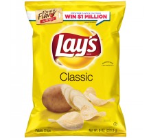 Lay's Classic Potato Chips 8 Oz Bag Lay's Classic Potato Chips 8 Oz Bag