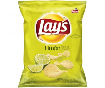 Lay's Limon Potato Chips 2.75 Oz Bag