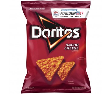 Doritos Nacho Cheese Tortilla Chips 10 Oz Bag
