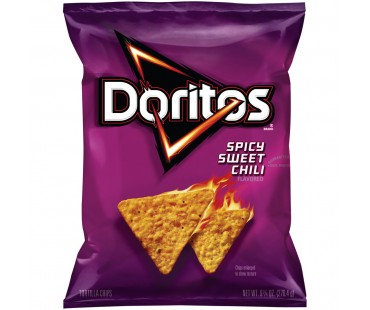 Doritos Spicy Sweet Chili Tortilla Chips 9.75 Oz Bag