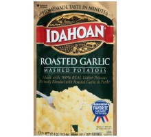 Idahoan Roasted Garlic Mashed Potatoes 4 Oz Pouch