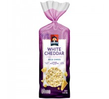 Quaker Rice Cakes White Cheddar Rice Cakes 5.5 Oz Bag