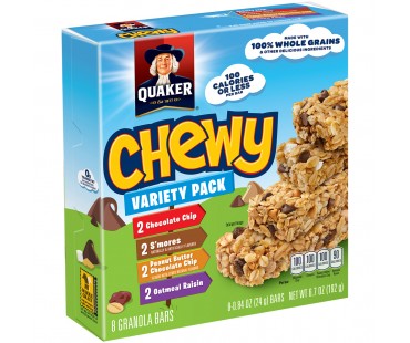 Quaker Chewy Chewy Granola Bars Variety Pack Granola Bars 6.7 Oz Box