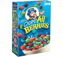 Cap'N Crunch Oops! All Berries Cereal 13.8 Oz Box