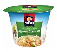 Quaker Oatmeal Instant Apple Cinnamon Oatmeal 1.51 Oz Cup