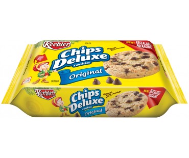 Keebler Chips Deluxe Original Cookies 12.6 Oz Pack