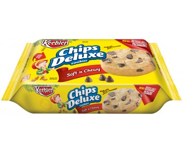 Keebler Chips Deluxe Soft 'N Chewy Cookies 14.8 Oz Pack