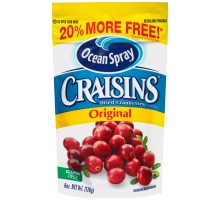 Craisins Original Dried Cranberries 6 Oz Peg