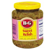 B&G Sweet Relish 16 Oz Jar