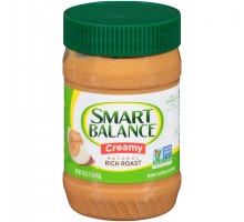 Smart Balance Rich Roast Creamy Peanut Butter 16 Oz Plastic Jar