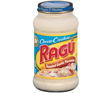 Ragu Cheese Creations Roasted Garlic Parmesan Cheese Sauce 1 Lb Jar