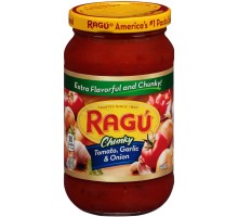 Ragu Chunky Tomato Garlic & Onion Pasta Sauce 14 Oz Jar