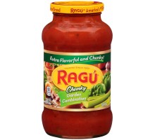 Ragu Chunky Garden Combination Pasta Sauce 24 Oz Jar