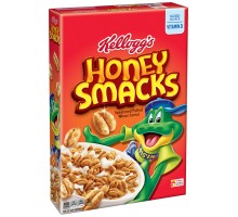 Kellogg's Honey Smacks Cereal 15.3 Oz Box