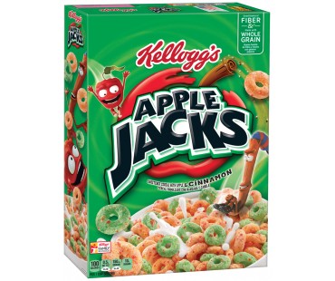 Kellogg's Apple Jacks Cereal 10.1 Oz Box