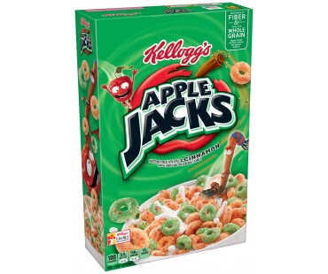 Kellogg's Apple Jacks Cereal 17 Oz Box