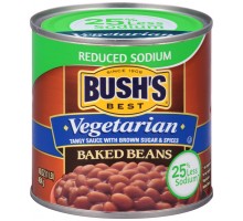 Bush's Best Reduced Sodium Vegetarian Baked Beans 16 Oz Can