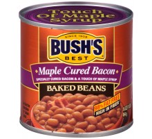 Bush's Best Maple Cured Bacon Baked Beans 16 Oz Can
